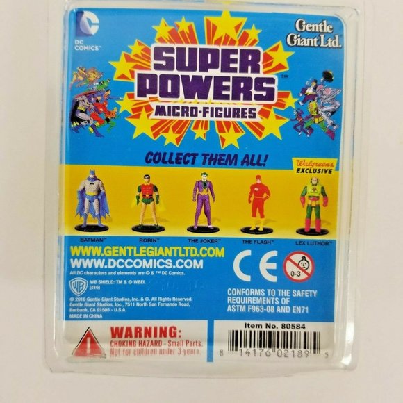 DC Comics Lex Luthor Super Powers Micro Figures 2" Walgreens Exclusive Gentle - Picture 4 of 12